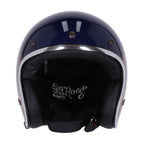 13 1/2 Skull bucket helmet crash blue