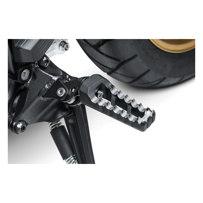 Kuryakyn, Splined peg adapters front. Satin black