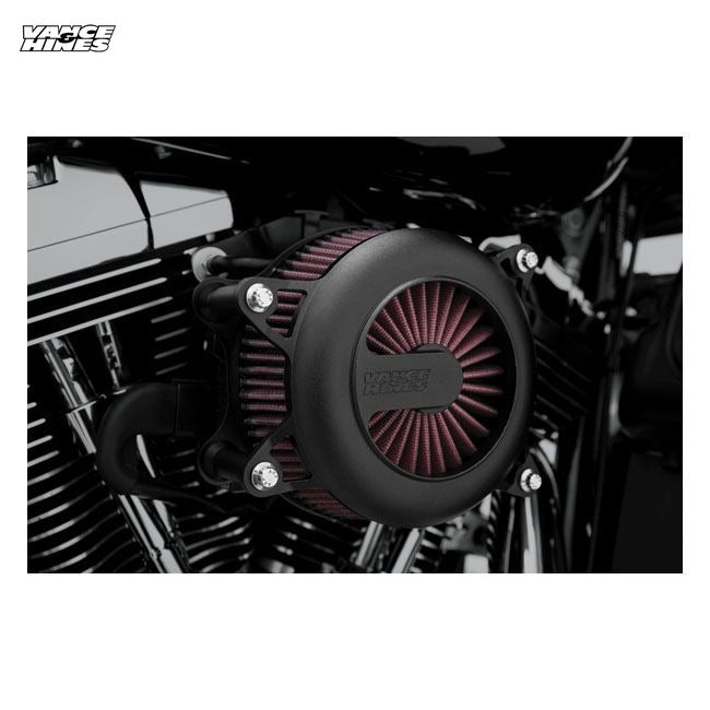 Vance & Hines, VO2 Rogue air cleaner kit. matte black