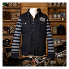 Holy Freedom Folsom hooded shirt black