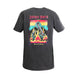 John Doe Snake on Fire T-shirt fade out black - 1