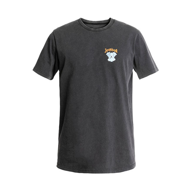John Doe Eagle T-shirt fade out black - 2