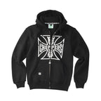 WCC OG logo zip hoodie black