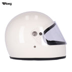 Roeg Chase helmet vintage white