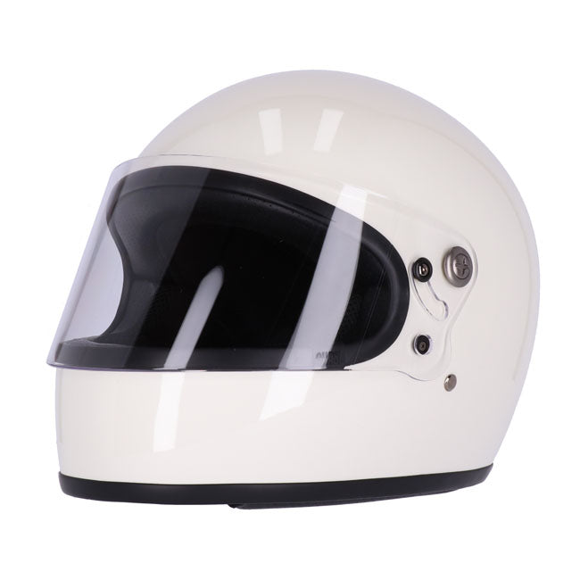 Roeg Chase helmet vintage white