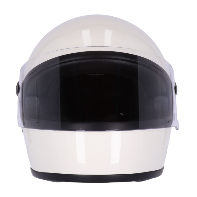 Roeg Chase helmet vintage white