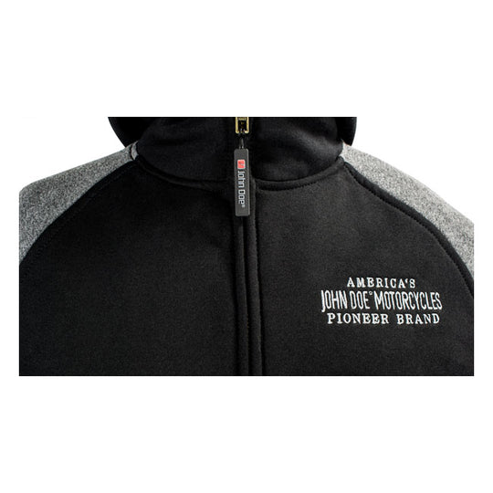 John Doe XTM zip hoodie 2 black/grey - 3