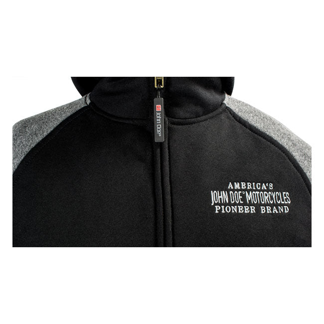 John Doe XTM zip hoodie 2 black/grey - 3