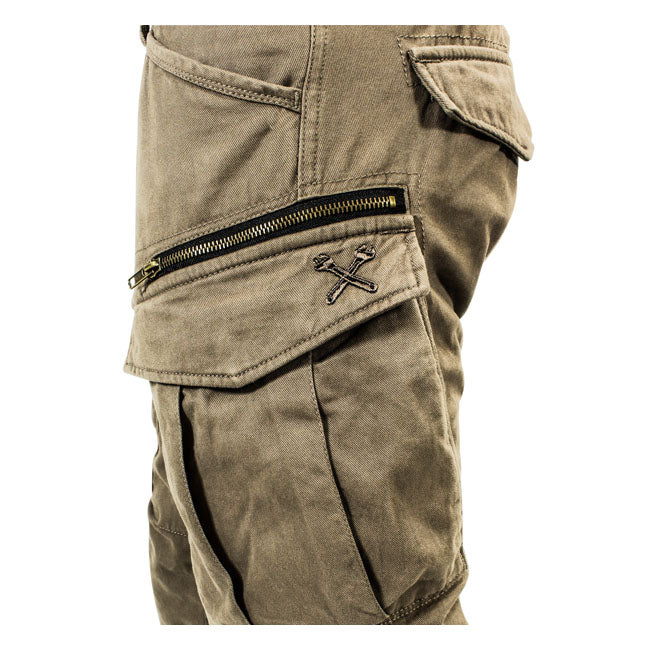 John Doe Stroker Cargo XTM pants camel - 3