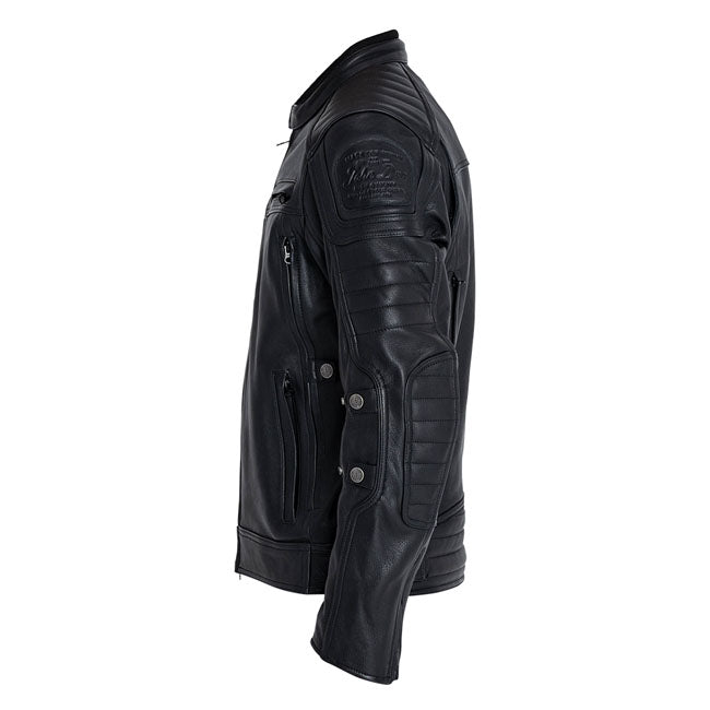 John Doe Technical Leather jacket with XTM black