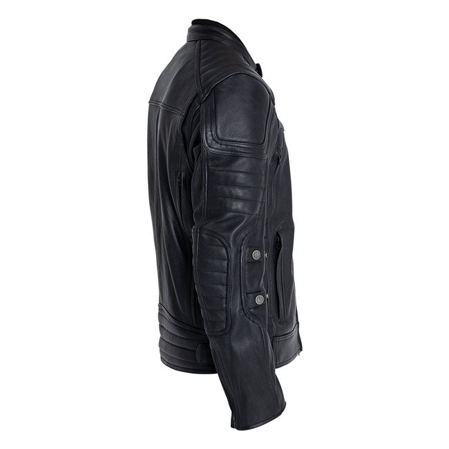 John Doe Technical Leather jacket with XTM black