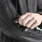 John Doe Technical Leather jacket with XTM black