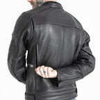 John Doe Technical Leather jacket with XTM black