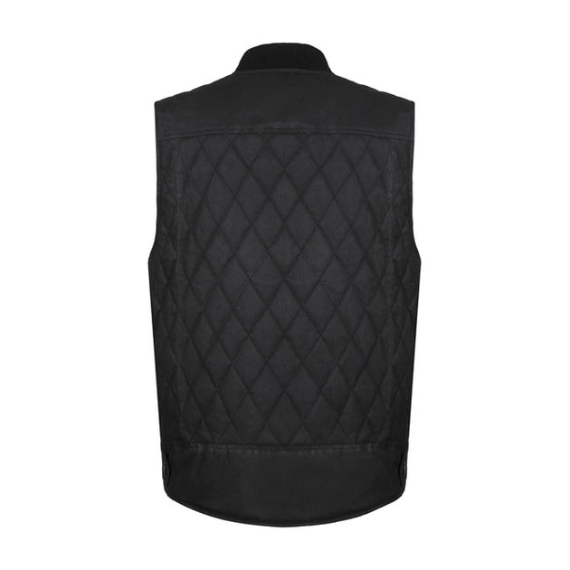 *5 WORKING DAYS EXTRA TRANSIT TIME* John Doe Lowrider wax vest black - 1
