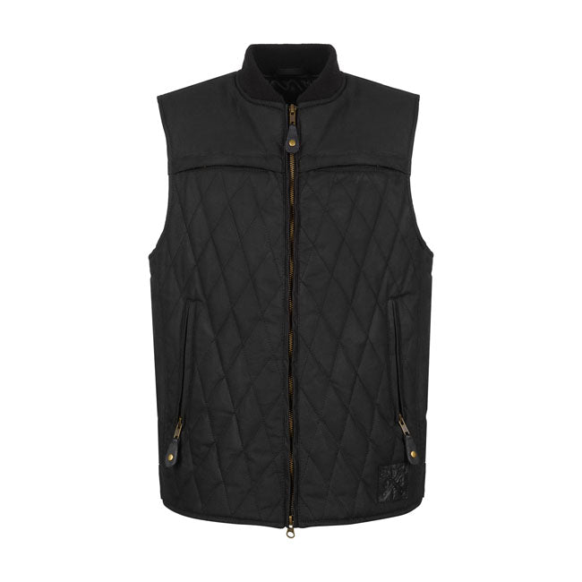 *5 WORKING DAYS EXTRA TRANSIT TIME* John Doe Lowrider wax vest black - 3