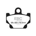 Placute de frana EBC | Front: Yamaha: 83 XJ 650 LK Seca; 82 XJ 650 Turbo; 82 XS 400...