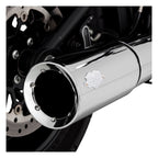 Vance & Hines, 2-1 pro pipe PCX exhaust. chrome