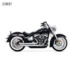 Vance & Hines, 2-1/2" big shots staggered PCX exhaust. chrom