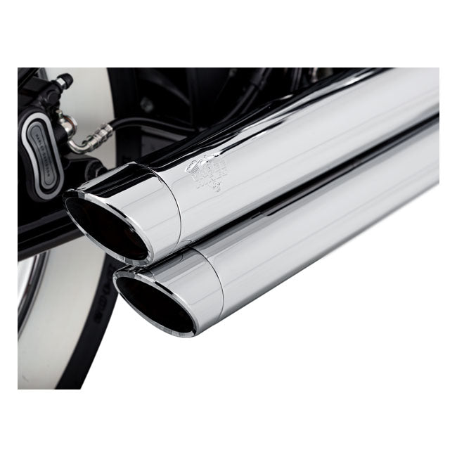 Vance & Hines, 2-1/2" big shots staggered PCX exhaust. chrom