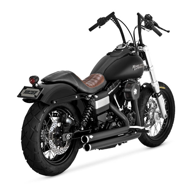 Vance & Hines, 2-1/2" bigshots staggered PCX exhaust. black