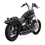 Vance & Hines, 2-1/2" bigshots staggered PCX exhaust. black