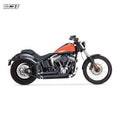 Vance & Hines, 2-1/2" shortshots staggered exh. PCX. black