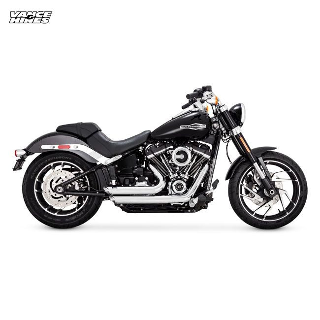 Vance & Hines, Shortshots staggered PCX exhaust. chrome