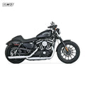 Vance & Hines, Twin slash 3" slip-on PCX mufflers. chrome