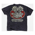 WCC Panhead vintage t-shirt navy