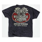 WCC Panhead vintage t-shirt navy
