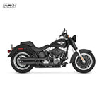 Vance & Hines, 3" twin slash slip-on PCX mufflers. black