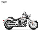 Vance & Hines, 3" twin slash slip-on PCX mufflers. chrome