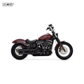 Vance & Hines, 3" twin slash slip-on PCX mufflers. black
