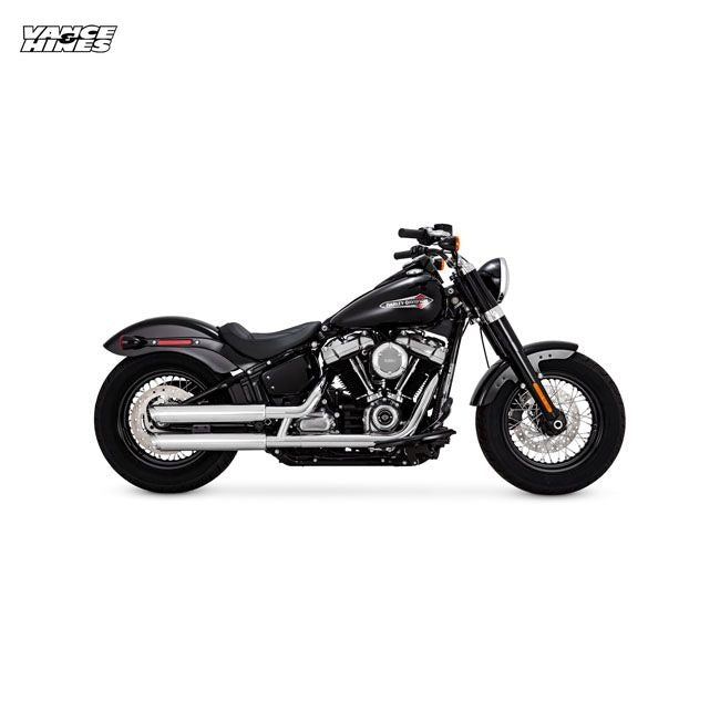 Vance & Hines, 3" twin slash slip-on PCX mufflers. chrome