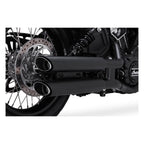 Vance & Hines, Twin Slash 3" slip-on PCX mufflers. Black