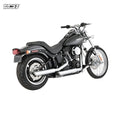Vance & Hines, 3" Twin Slash slip-on PCX mufflers. Chrome