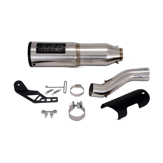 Vance & Hines, Adventure hi-output 500 slip-on. stainless st
