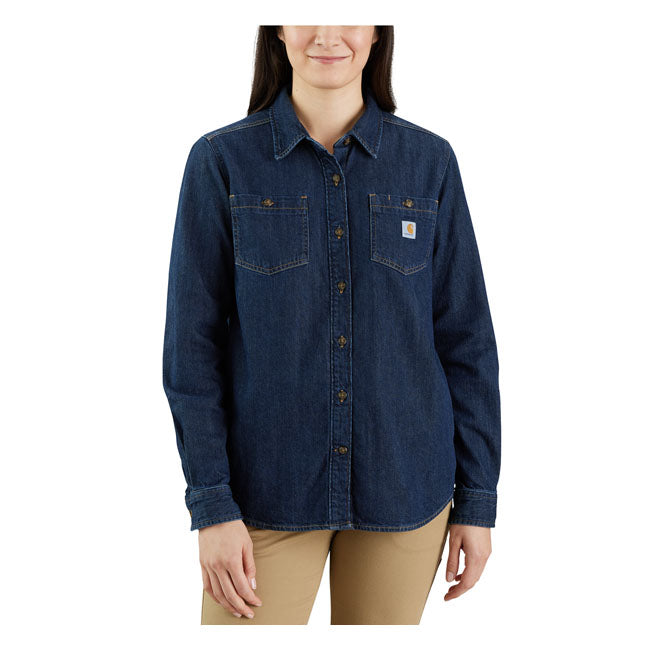 Carhartt Midweight female denim shirt