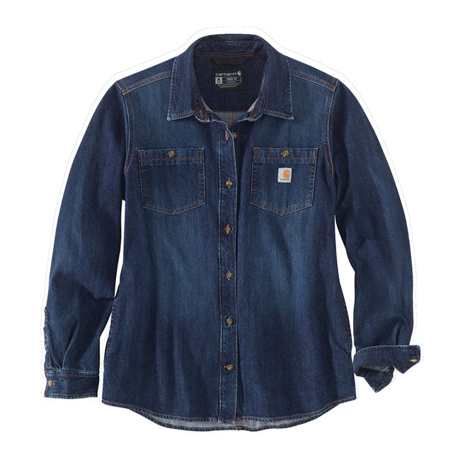 Carhartt Midweight female denim shirt