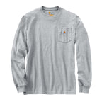 Carhartt Pocket long sleeve heather gray