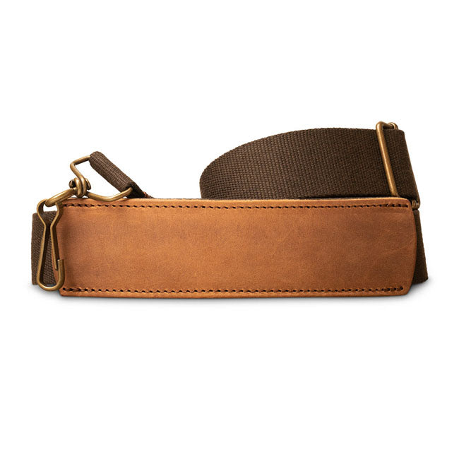 Longride, adjustable shoulder belt. Brown