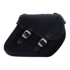 Longride, Heritage waxed cotton saddlebags. Black