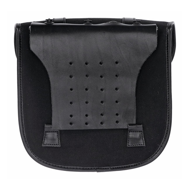 Longride, Throw over saddlebags waxed cotton. Black