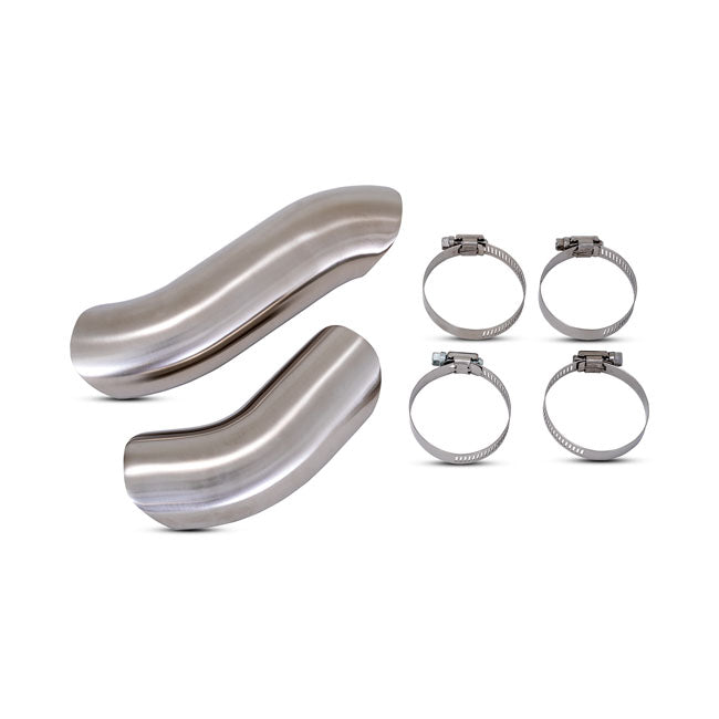 Vance & Hines, Hi-output RR heat shield kit. brushed