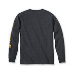 Carhartt Sleeve logo long sleeve carbon heather