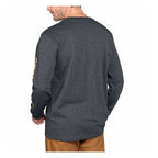 Carhartt Sleeve logo long sleeve carbon heather