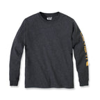 Carhartt Sleeve logo long sleeve carbon heather
