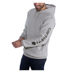 Carhartt Sleeve Logo hoodie gray/black