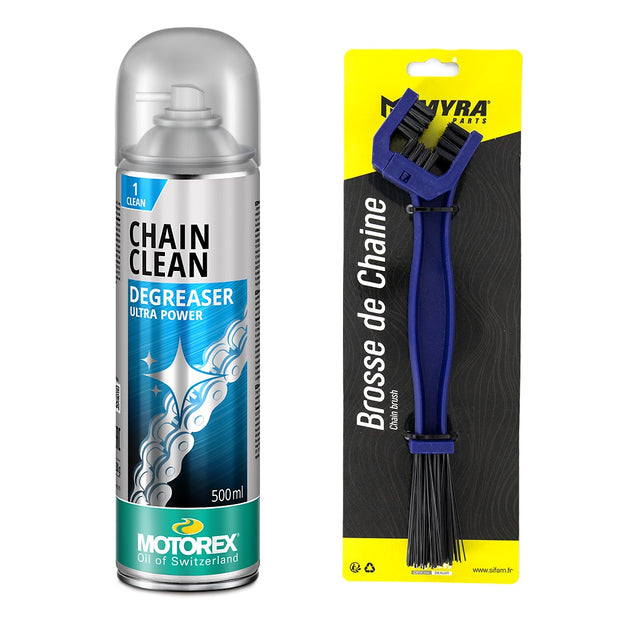 MOTOREX OFERTA - Spray CURATARE LANT - 500ml [CHAIN CLEAN]<br> + MYRA PERIE LANT [OUT1015]