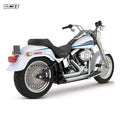 Vance & Hines, 2-1/2" Shortshots staggered exh. Chrome